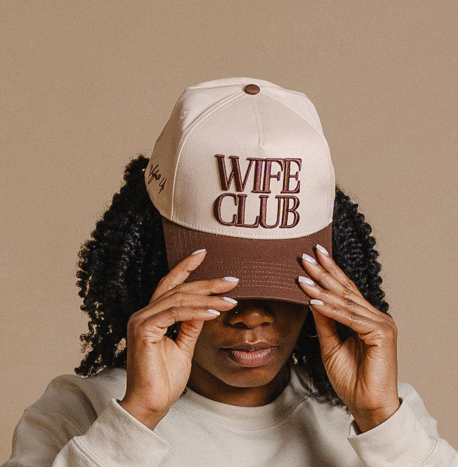 Wife Club Snapback - Mocha