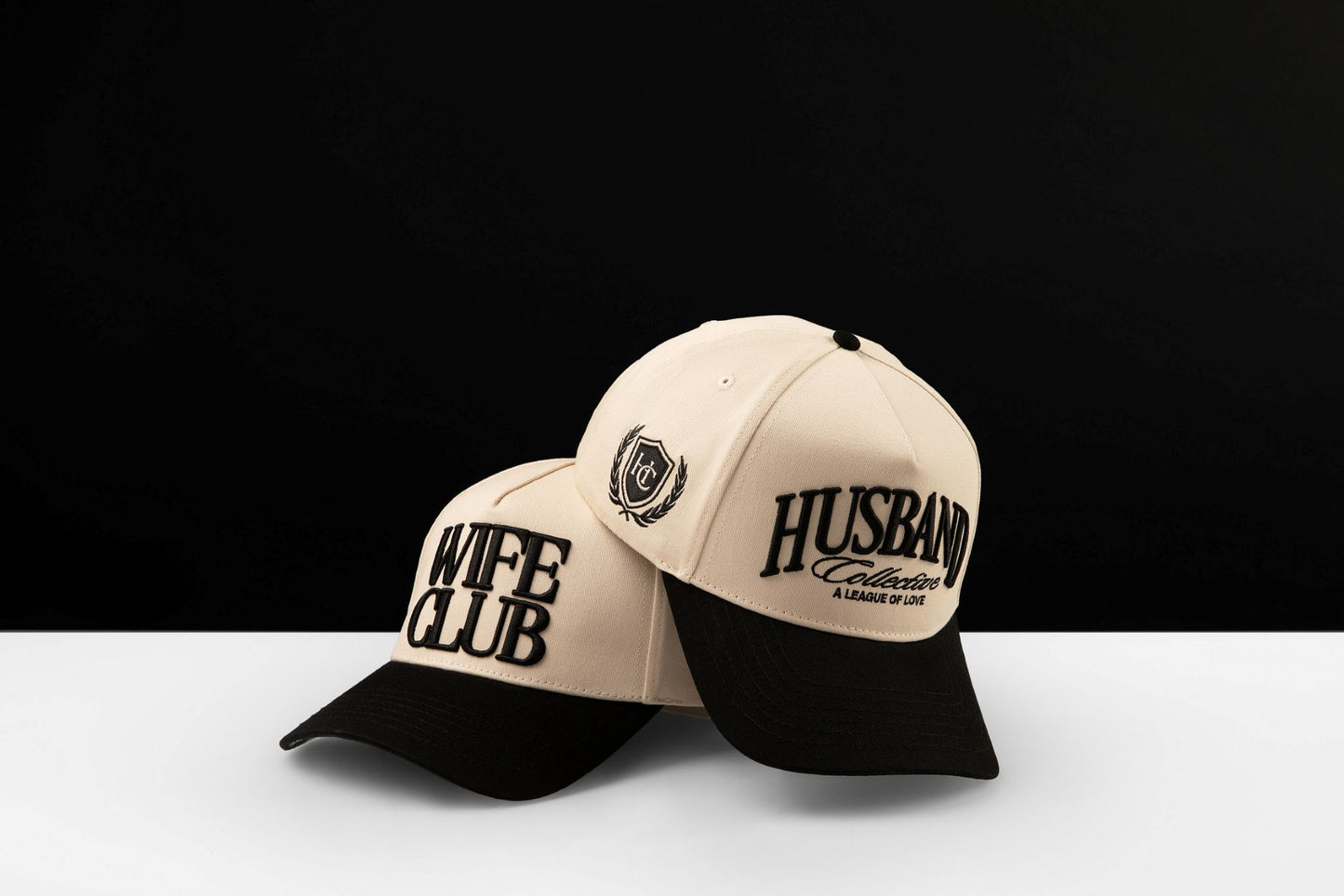The New Classic (Cream and Black) Perfect Duo Hat Bundle