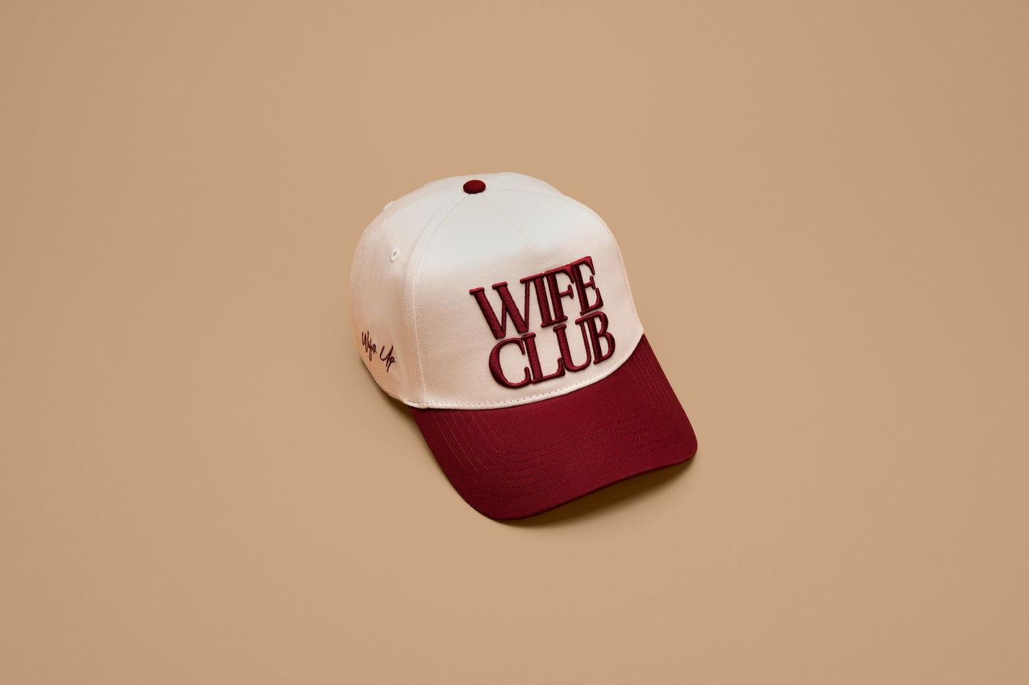 Wife Club Snapback - Merlot
