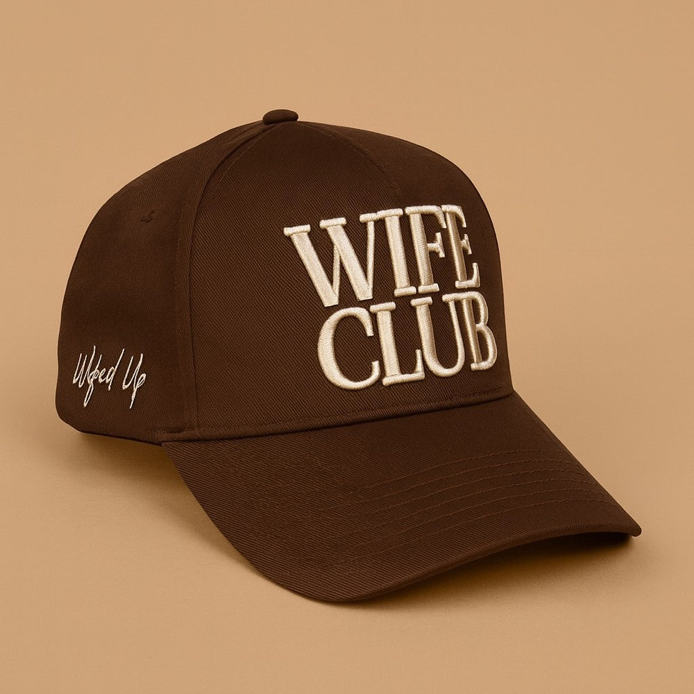Wife Club Snapback - Cocoa