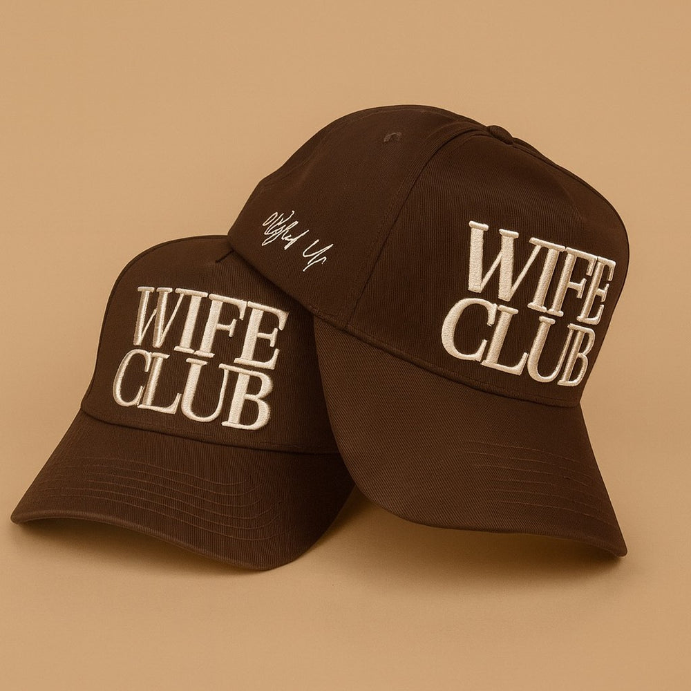 Wife Club Snapback - Cocoa