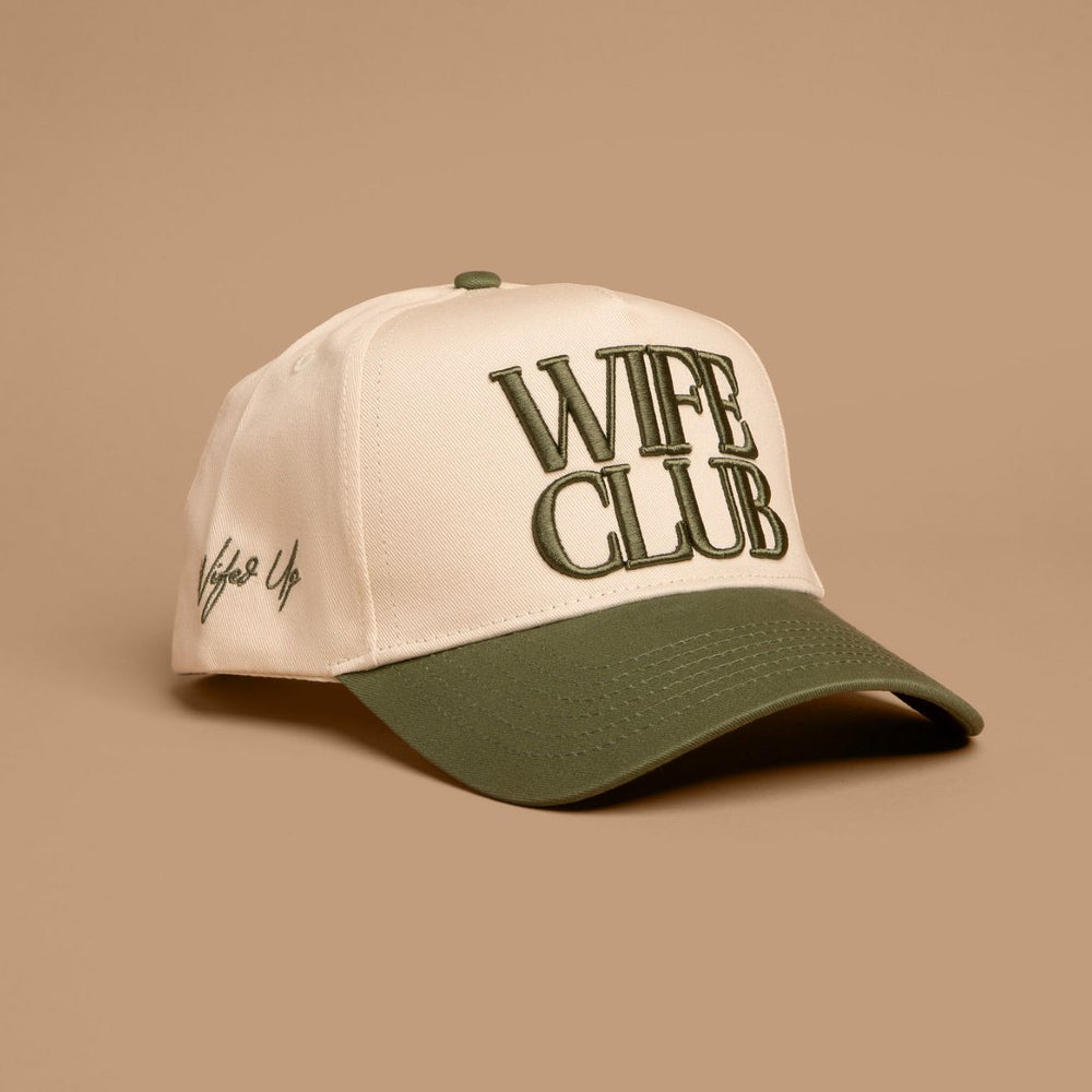 Wife Club Snapback - Evergreen