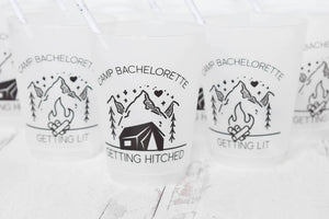 Camp Bachelorette Party Cups