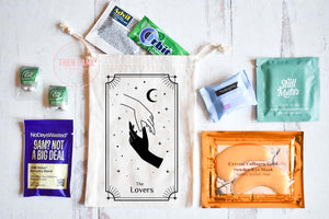 The Lovers Tarot Card Hangover Bag / Survival Kit