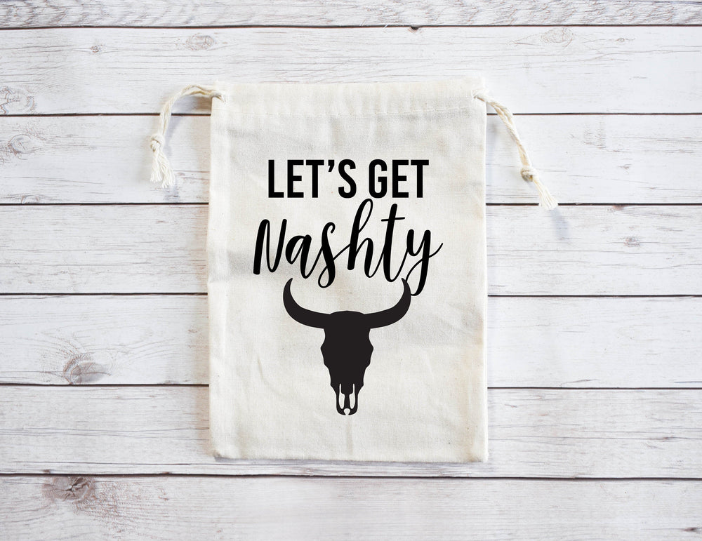 Let's Get Nashty Bachelorette Favor Bag - Nash Bash Hangover Kit