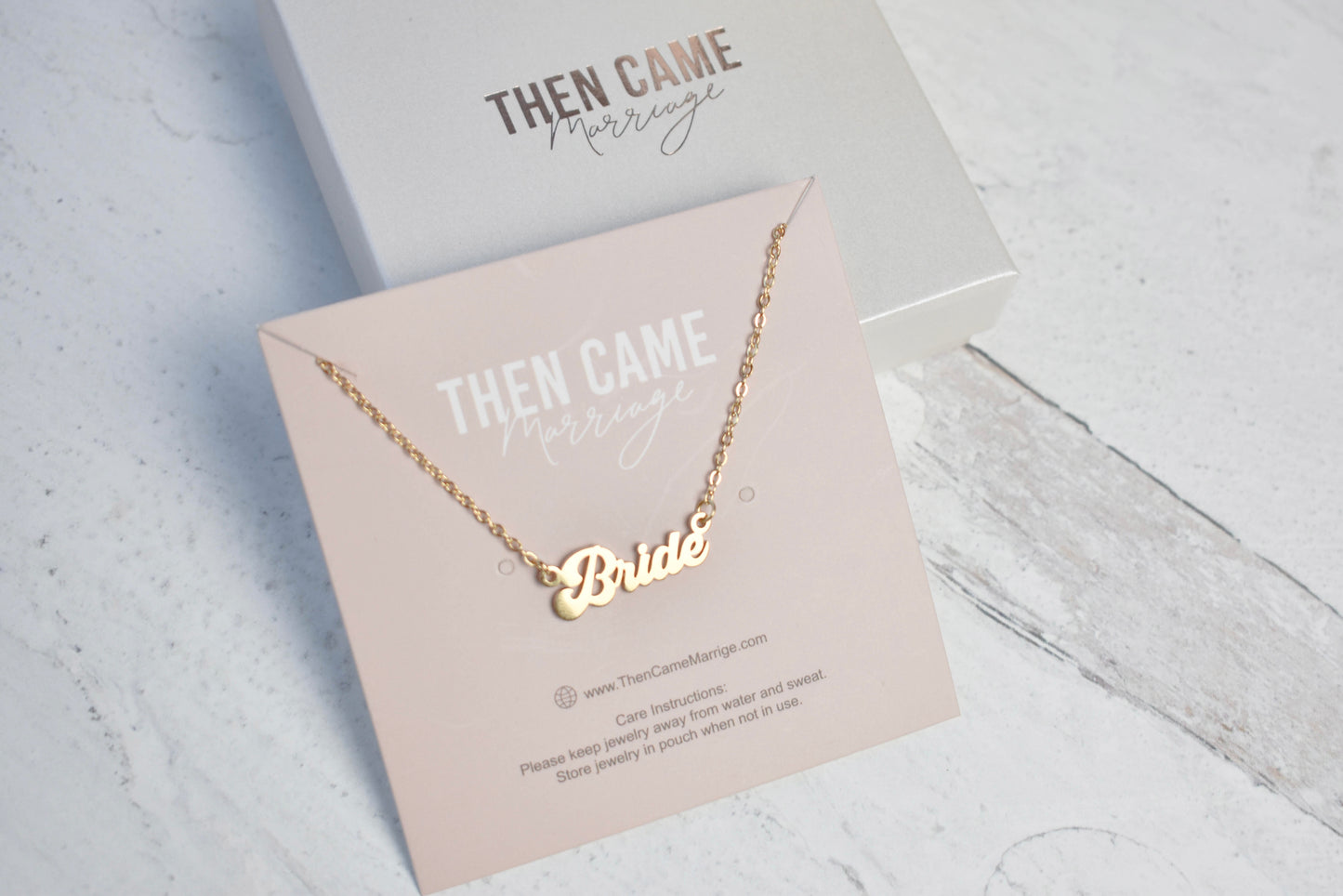 Retro Bride Necklace